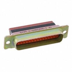 Plug for Male Contacts Housing D-Sub, High Density Connector 44 Position - TE Connectivity Aerospace, Defense and Marine