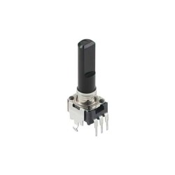 10k Ohm 1 Gang Linear Through Hole Potentiometer 1.0 Turns 0.05W, 1/20W PC Pins, Board Locks - Alps Alpine