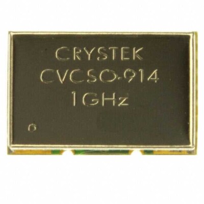 1 GHz VCSO (SAW) Sine Wave Oscillator 5V 4-SMD, No Lead - 1