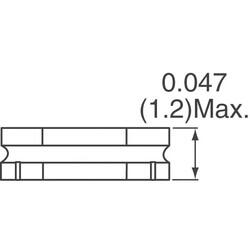 1 µH Shielded Drum Core, Wirewound Inductor 2.5 A 60mOhm Max Nonstandard - TDK Corporation (1)