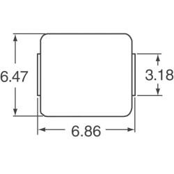 1 µH Shielded Molded Inductor 11 A 10mOhm Max Nonstandard - 2