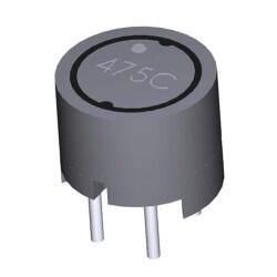 1 mH Shielded Wirewound Inductor 400 mA 2.3Ohm Max Radial, Vertical Cylinder, 4 Leads - Murata Power Solutions Inc.