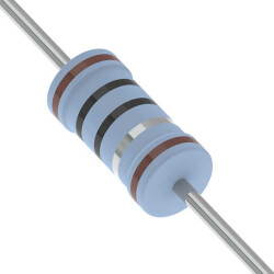 1 Ohms ±1% 0.25W, 1/4W Through Hole Resistor Axial Metal Film - 1