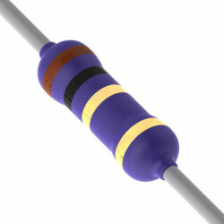 1 Ohms ±5% 0.5W, 1/2W Through Hole Resistor Axial Flame Proof, Safety Metal Oxide Film - Stackpole Electronics Inc