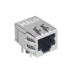 1 Port RJ45 Through Hole 10/100/1000 Base-T, AutoMDIX - HALO Electronics, Inc.