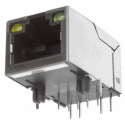 1 Port RJ45 Through Hole 10/100 Base-T, AutoMDIX - Würth Elektronik