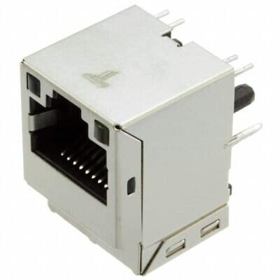 1 Port RJ45Through Hole 10/100 Base-T, AutoMDIX - 1