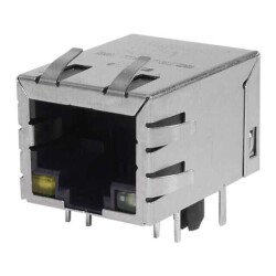 1 Port RJ45 Through Hole 10/100 Base-TX, AutoMDIX - Bel Fuse Inc.