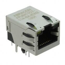 1 Port RJ45Through Hole 10/100 Base-T, AutoMDIX, Power over Ethernet (PoE) - Abracon LLC