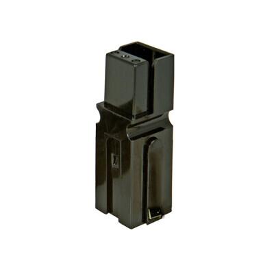 1 Position Blade Type Power Housing Connector Non-Gendered Black - 1