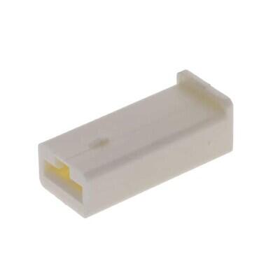 1 Position Housing Connector Female, Receptacle Natural 0.250