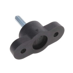 1 Position Terminal Block Black Post - Single 19.1mm - Curtis Industries