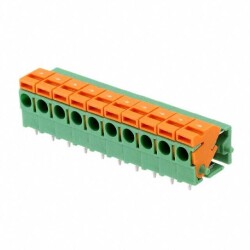 1 Position Wire to Board Terminal Block Horizontal with Board Through Hole - Phoenix Contact