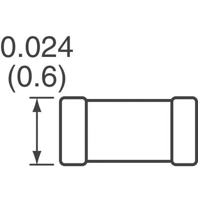 30 Ohms @ 100 MHz 1 Power Line Ferrite Bead 0603 (1608 Metric) 5A 10mOhm - 5