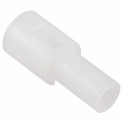 1 Rectangular Connectors - Housings Plug Natural - 1