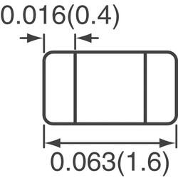 120 Ohms @ 100 MHz 1 Signal Line Ferrite Bead 0603 (1608 Metric) 200mA 400mOhm - 2