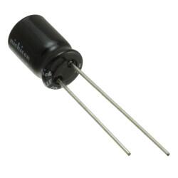 1 µF 100 V Aluminum Electrolytic Capacitors Radial, Can 1000 Hrs @ 105°C - 1