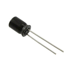 1 µF 50 V Aluminum Electrolytic Capacitors Radial, Can 1000 Hrs @ 85°C - Nichicon