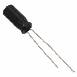 1 µF 50 V Aluminum Electrolytic Capacitors Radial, Can 2000 Hrs @ 85°C - Nichicon