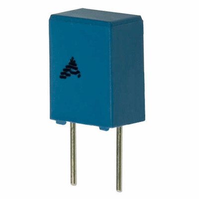 1 µF Film Capacitor 40V 63V Polyester, Polyethylene Terephthalate (PET), Metallized - Stacked Radial - 1