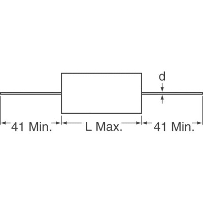 1 µF Film Capacitor 275V 600V Polypropylene (PP), Metallized Axial - 2