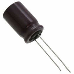 10 µF 250 V Aluminum Electrolytic Capacitors Radial, Can 5000 Hrs @ 105°C - Nichicon