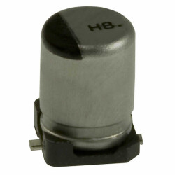 10 µF 50 V Aluminum Electrolytic Capacitors Radial, Can - SMD 2000 Hrs @ 105°C - Panasonic Electronic Components