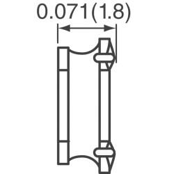 10 µH Shielded Drum Core, Wirewound Inductor 1.2 A 180mOhm Max Nonstandard - 3