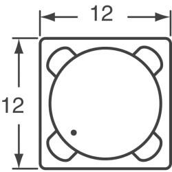 10 µH Shielded Drum Core, Wirewound Inductor 6.2 A 22mOhm Max Nonstandard - Würth Elektronik (1)