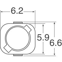 10 µH Shielded Inductor 1.1 A 150mOhm Max Nonstandard - Sumida America Components Inc. (1)