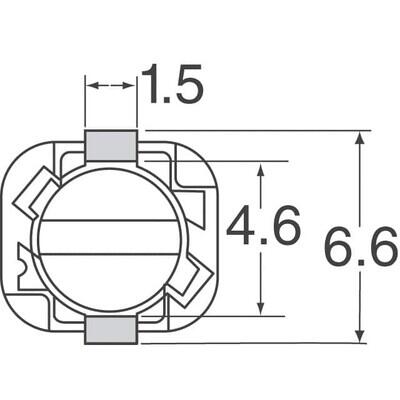 10 µH Shielded Inductor 1.1 A 150mOhm Max Nonstandard - 3