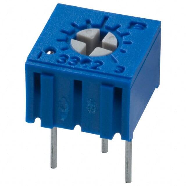  10 Kohms 0.5w, 1/2w Pc Pins Through Hole Trimmer Potentiometer Cermet 1.0 Turn Top Adjustment