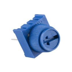 10 kOhms 0.5W, 1/2W PC Pins Through Hole Trimmer Potentiometer Cermet 1.0 Turn Top Adjustment - SparkFun Electronics