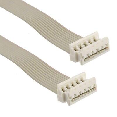 10 Position Cable Assembly Rectangular Socket to Socket 0.263' (80.01mm, 3.15