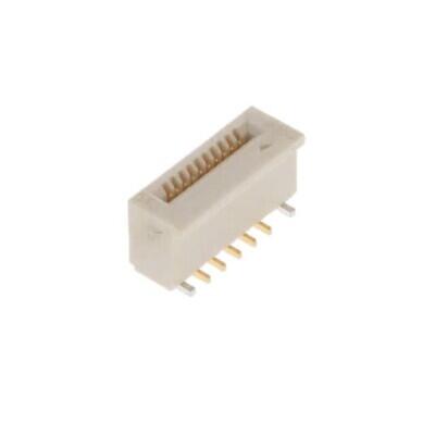 10 Position FFC, FPC Connector Contacts, Vertical - 1 Sided 0.020