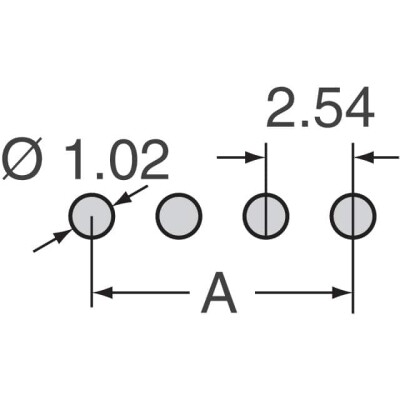 10 Position Header Connector 0.100