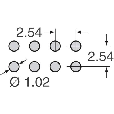 10 Position Header Connector 0.100