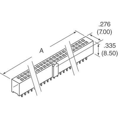 10 Position Header Connector 0.100