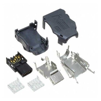 10 Position Multi-Purpose Plug Connector IDC Free Hanging (In-Line) - 1