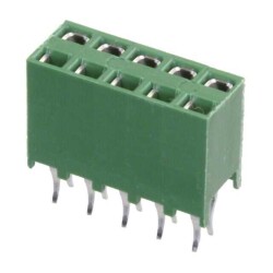 10 Position Receptacle Connector 0.100