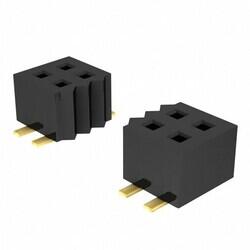 10 Position Receptacle Connector 0.050
