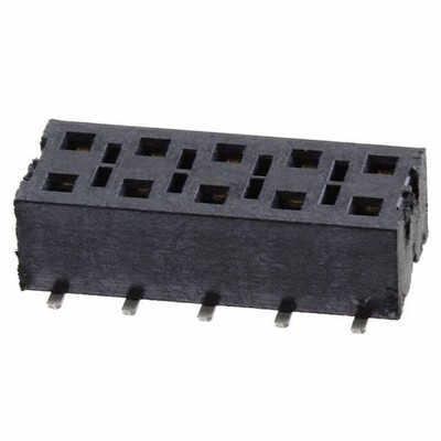 10 Position Receptacle Connector 0.100