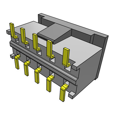 10 Position Receptacle Connector 0.079