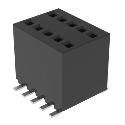 10 Position Receptacle Connector 0.050