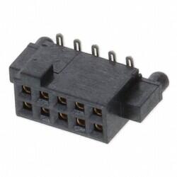 10 Position Receptacle Connector 0.050