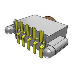 10 Position Receptacle Connector 0.050