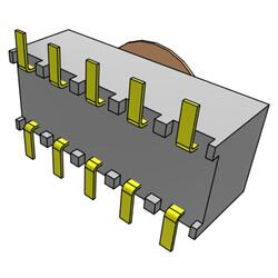 10 Position Receptacle Connector 0.079