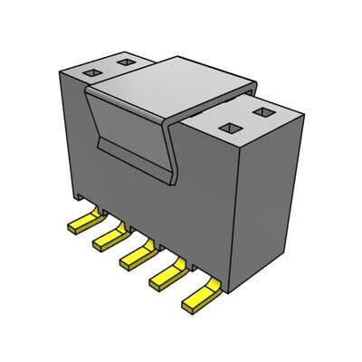 10 Position Receptacle Connector 0.100