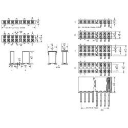 10 Position Receptacle Connector 0.100