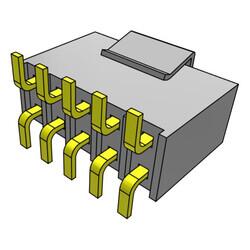 10 Position Receptacle Connector 0.100